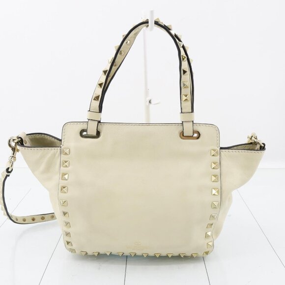 Valentino Rockstud Two Way Tote Bag - Picture 3 of 15
